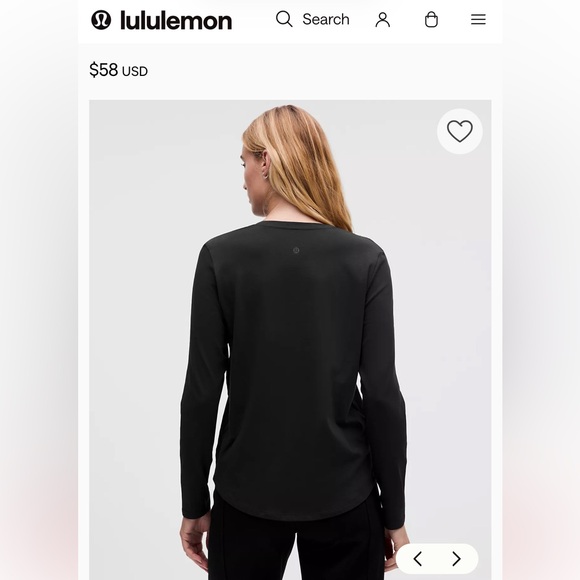 lululemon athletica Love Long-Sleeve Shirt - Picture 7 of 7